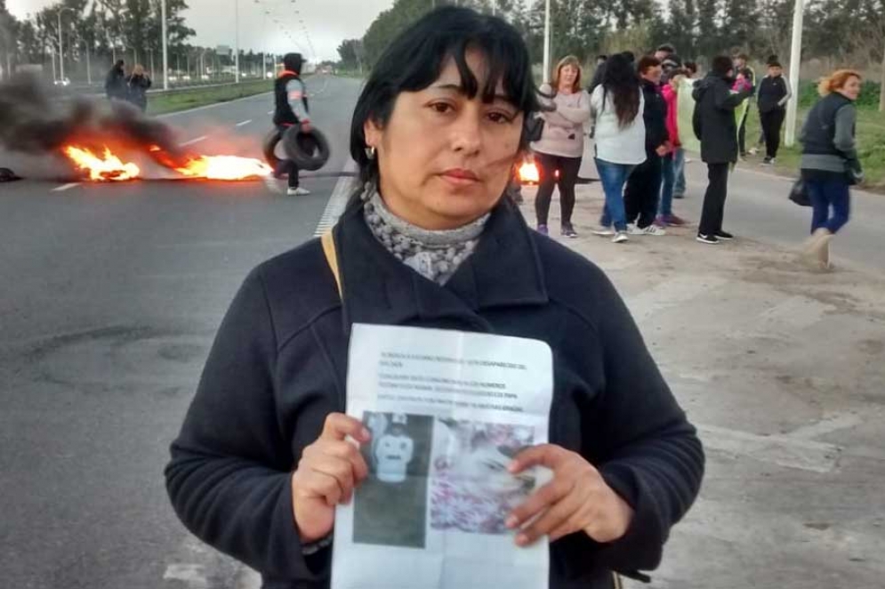 Vanesa Ledesma, mamá de Luciano. 
