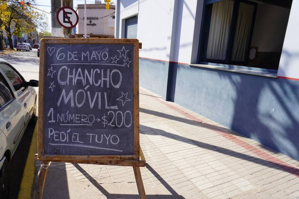 También venderán choripanes y sándwiches de bondiola y vacio.