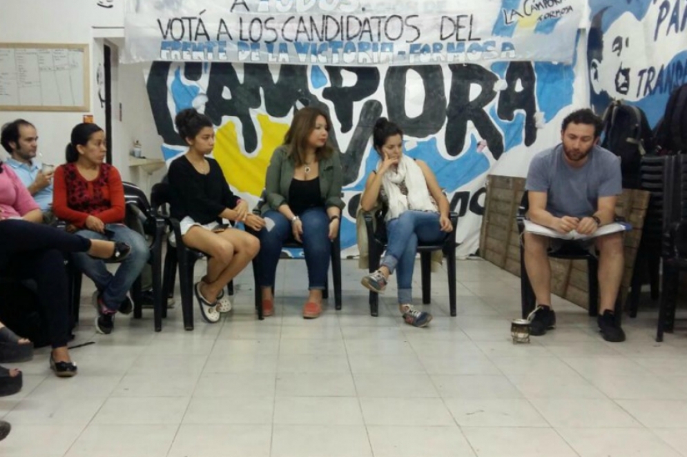 Ramiro Gómez en uno de los talleres del ciclo.