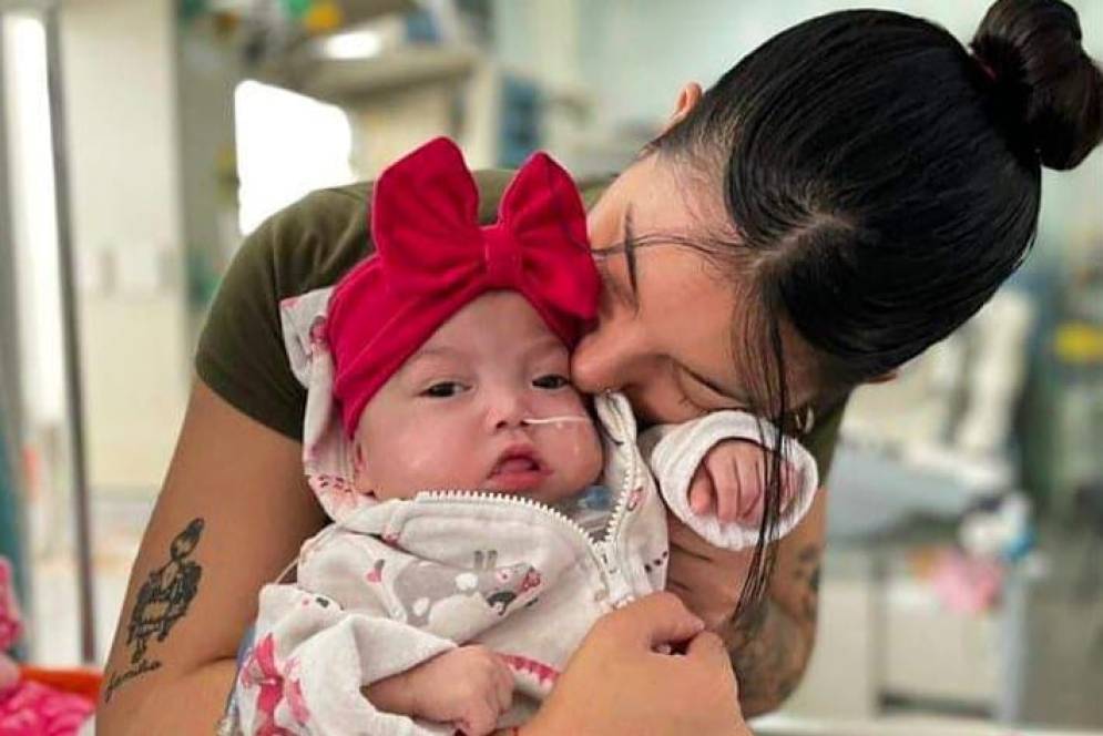  Llegó al mundo luego de 28 semanas de gestación