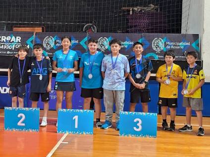 Tenis de Mesa: Luca Muller, a la espera del llamado de la Selección Argentina
