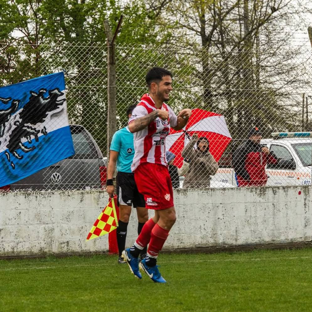Aguirre, gol y figura. (FOTO: Prensa CFC). 