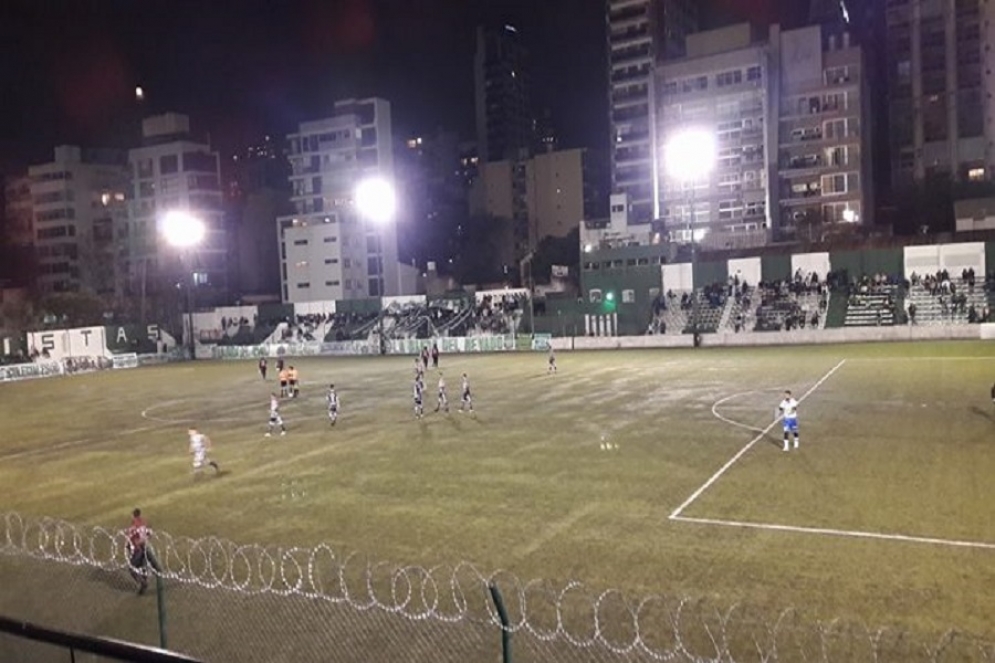 El renovado estadio de La Pampa y Miñones.
