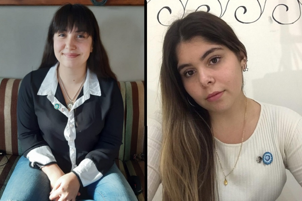 Verona Zampone Basavilbaso y Yazmín Rodríguez.