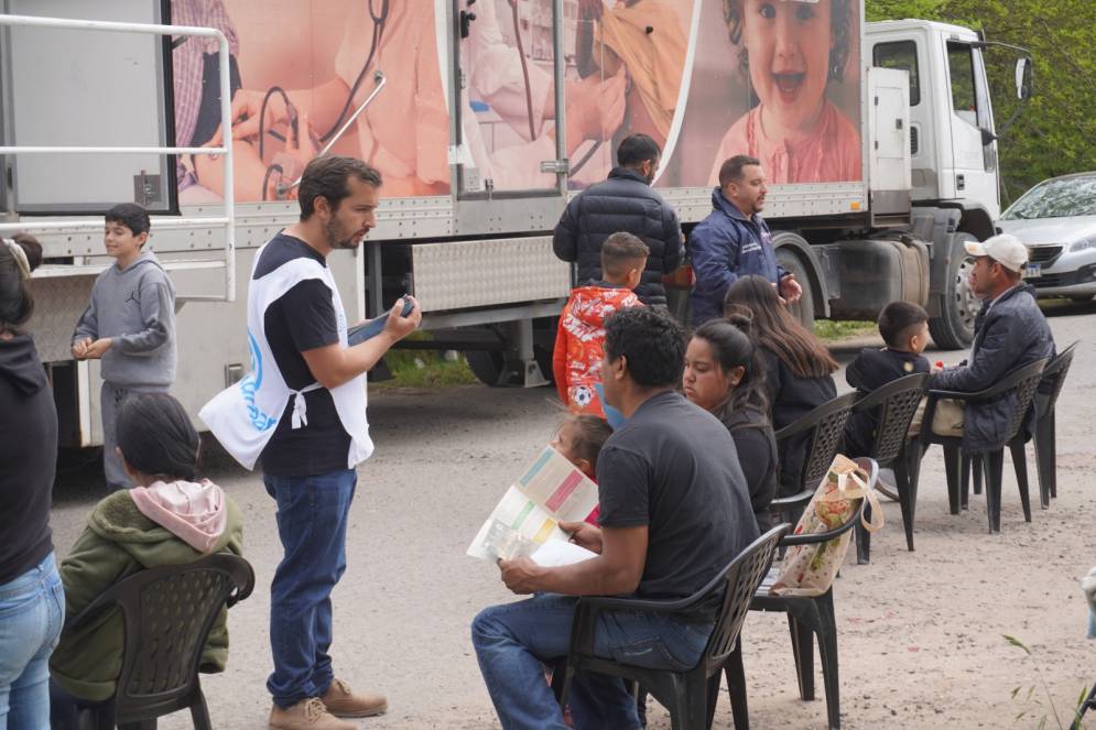 La jornada se desarrolló en el marco del Día Internacional contra el Cancer de Mama.