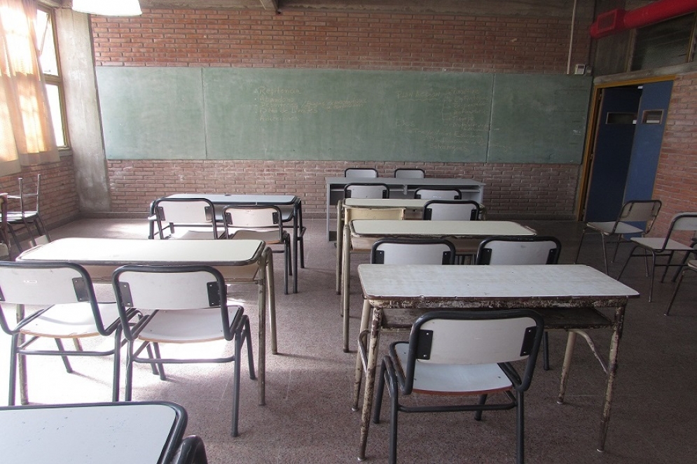 Las aulas volverán a quedar vacías.