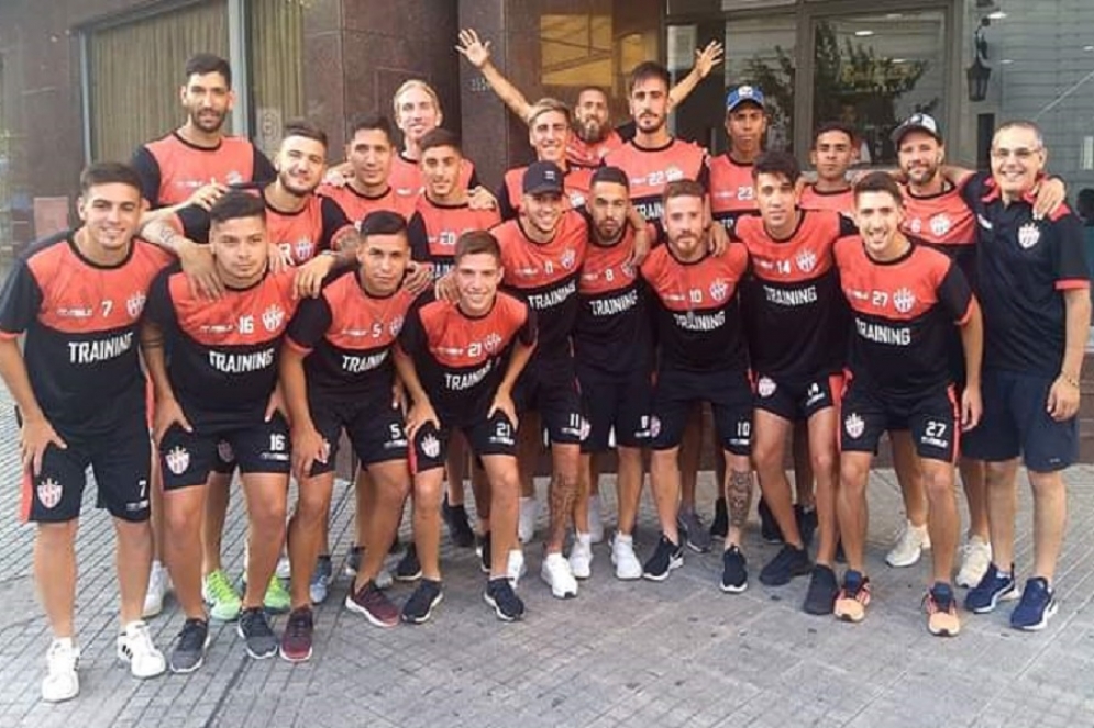 El plantel llegó este viernes a Rosario.