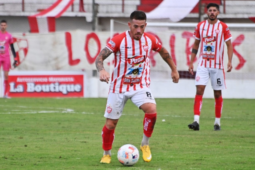 Frattini, capitán albirrojo. Ph: Jonathan Argañaraz.