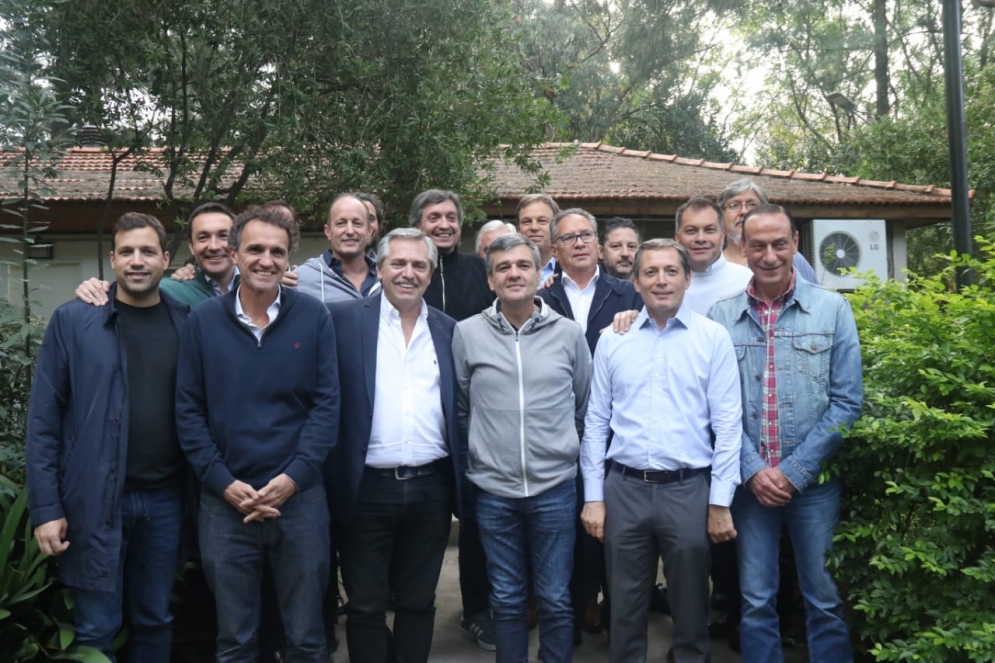Los mandatarios pidieron por insaurralde para la gobernación