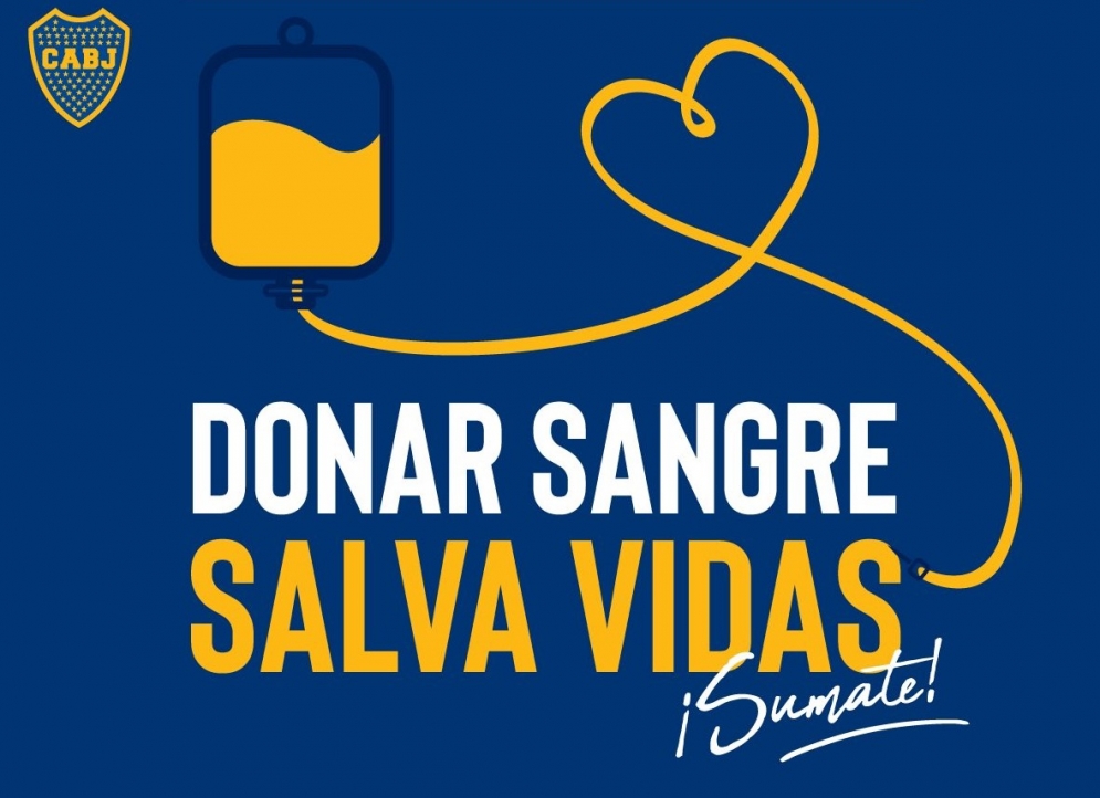 &quot;La sangre es para los hospitales de Cañuelas&quot;, destacó Aquilano.