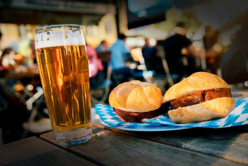 &quot;Birra&quot; y carne, no pueden faltar. 