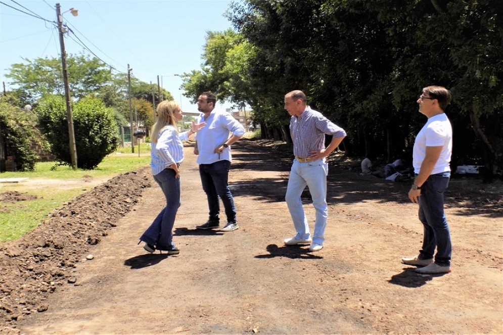 Fassi, Arrieta y el secretario de Legal y Técnica, Meire