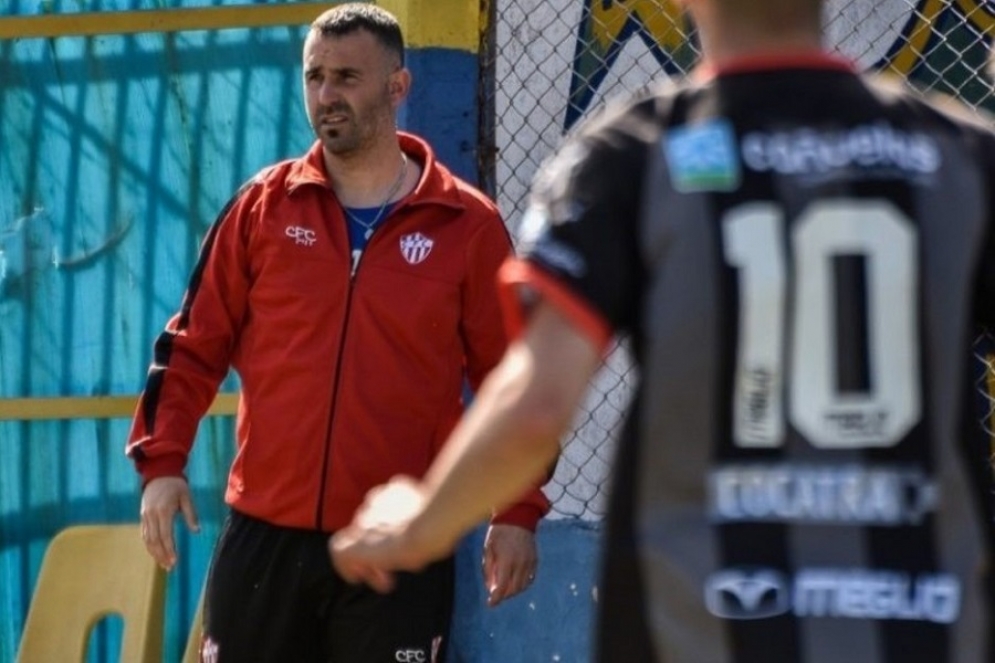 Márquez, uno de los entrenadores del CFC.