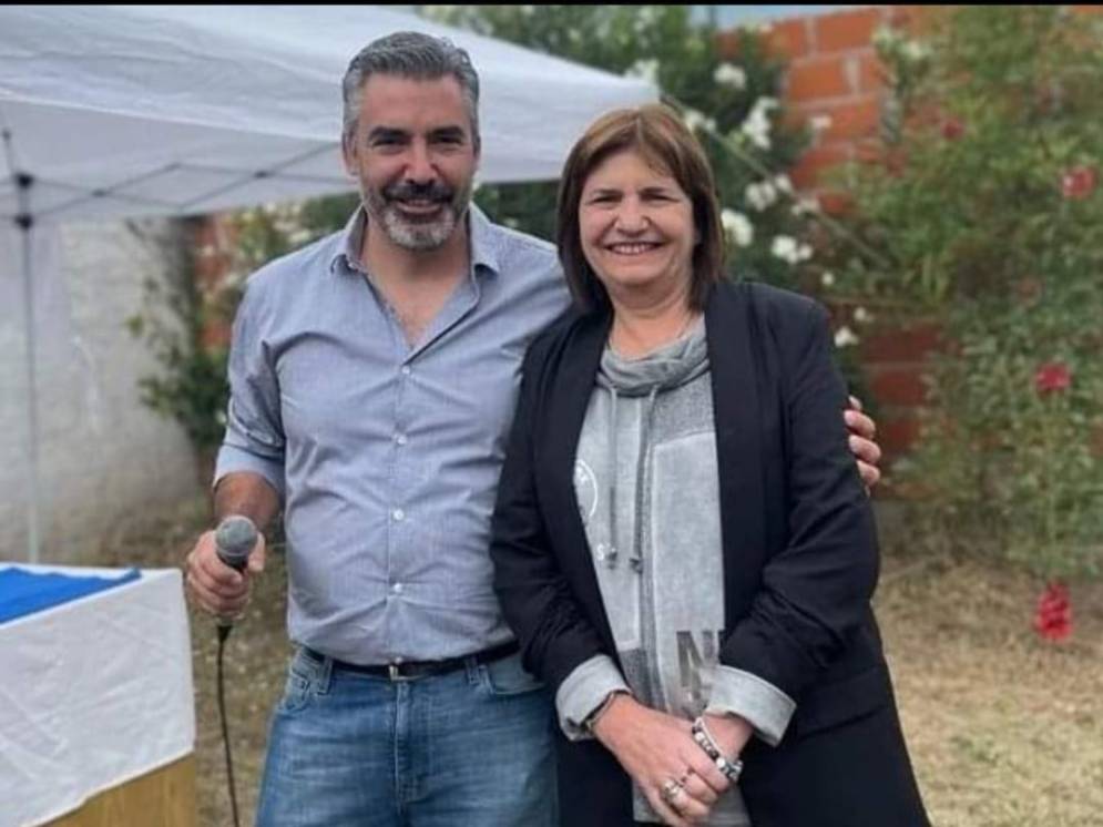 Carlos Álvarez y Patricia Bullrich. 