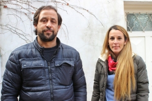 Martín Augusto y Soledad Poso.