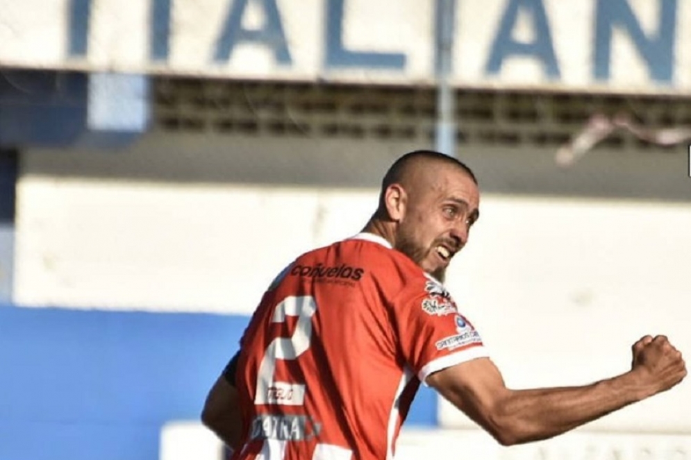 Matías Maidana, el autor del gol del CFC. 