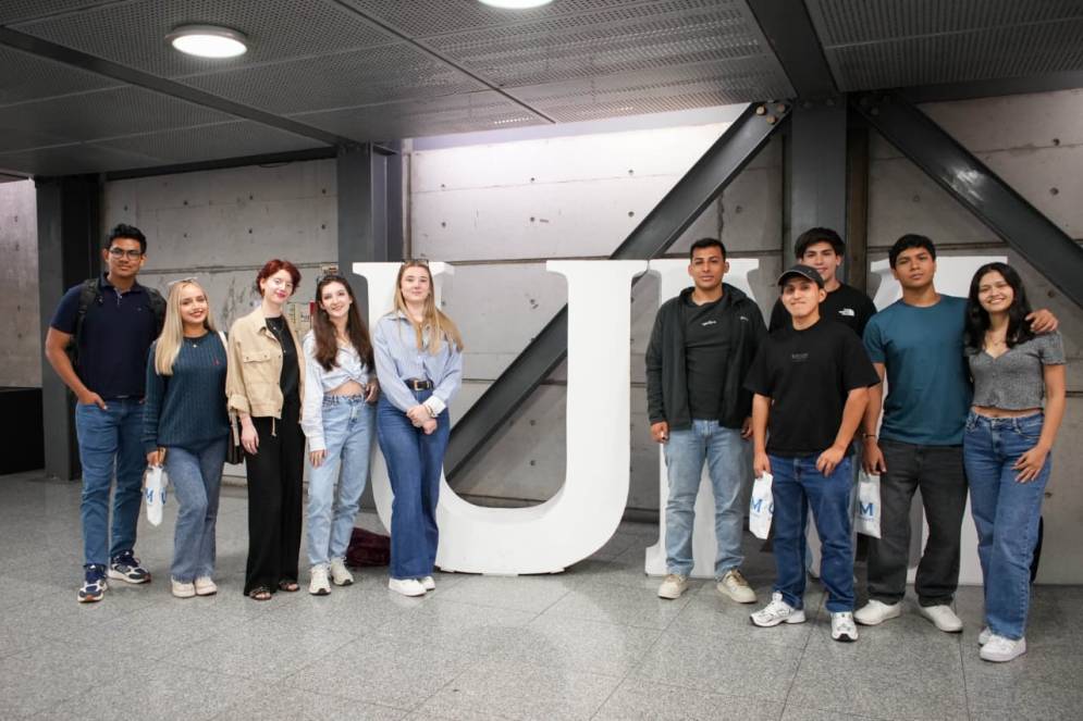 Estudiantes de Colombia, Espa&ntilde;a, Francia y Per&uacute;.