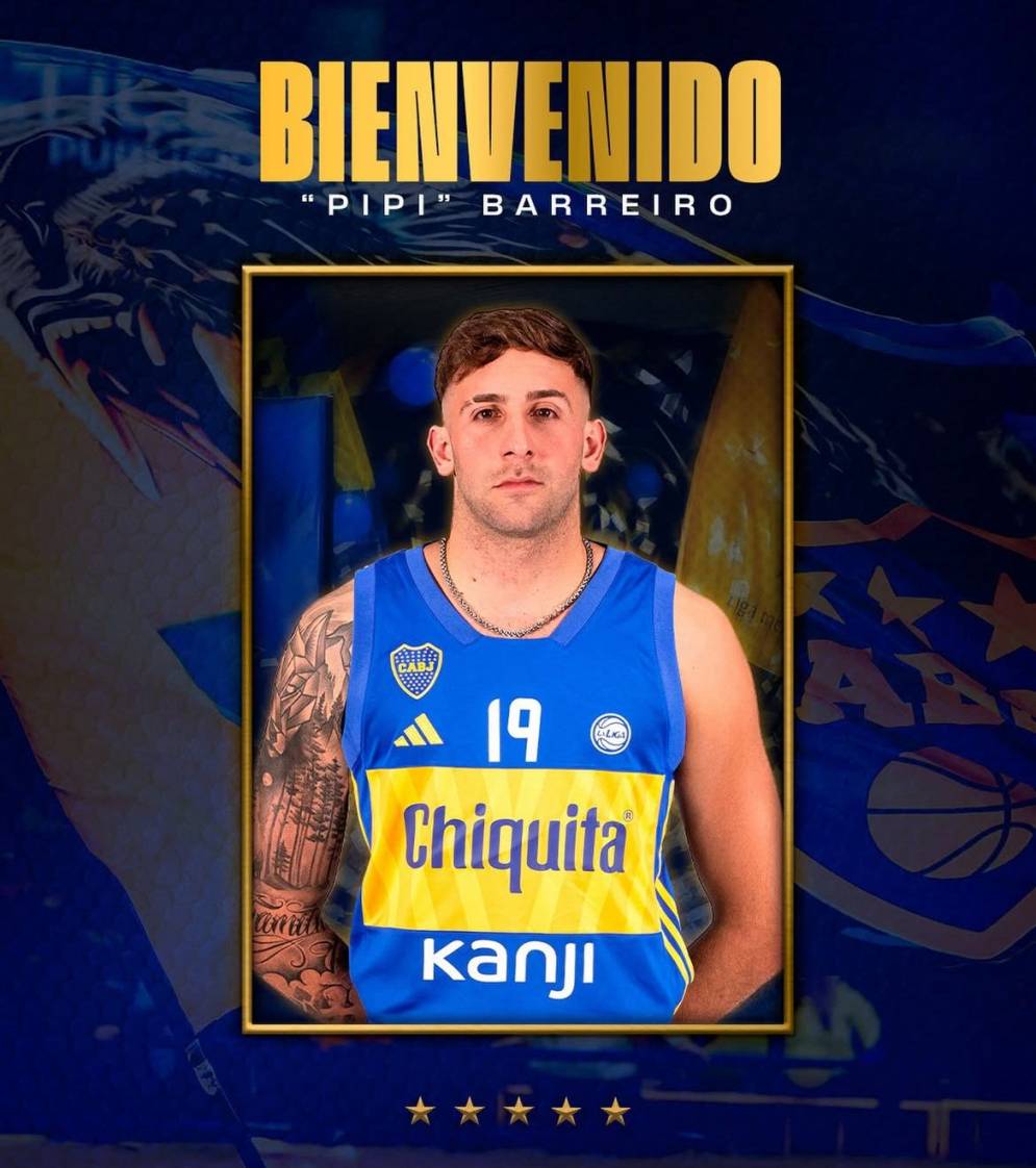 &quot;Feliz de volver&quot;, publicó tras su vuelta al actual bicampeón de la LNB.