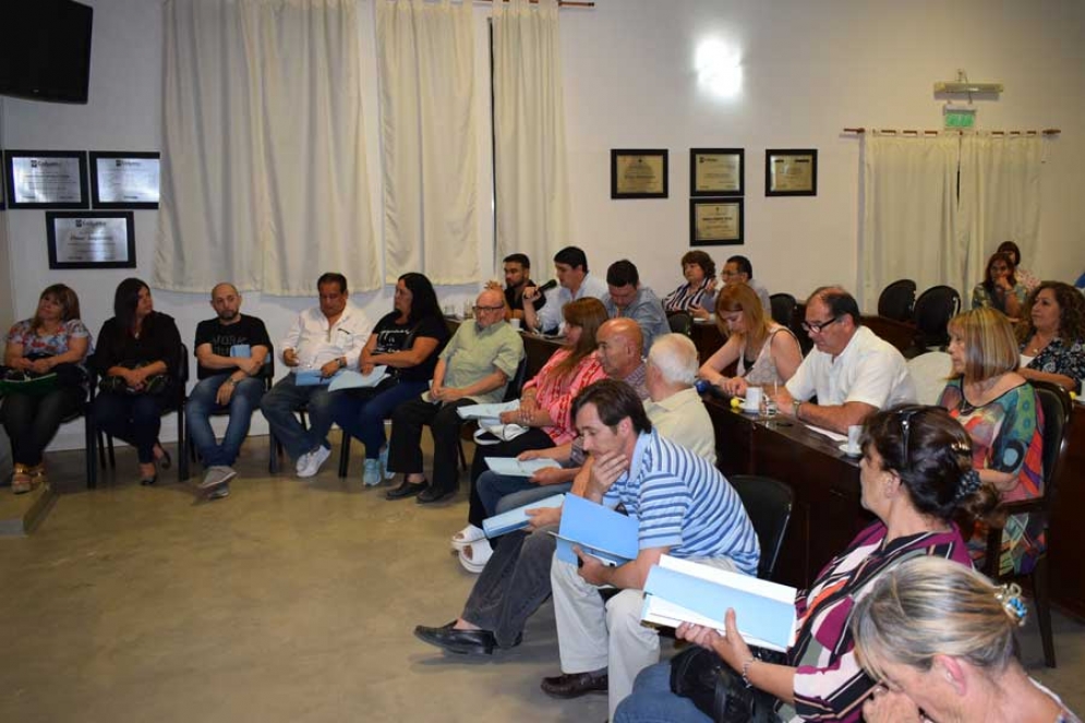 Los Mayores Contribuyentes acompañaron la medida por unanimidad. 