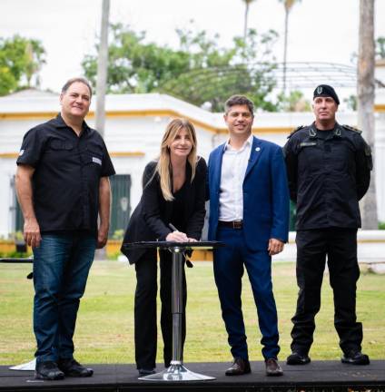 Seguridad: Ca&ntilde;uelas se sum&oacute; al programa &ldquo;Entramados&rdquo;