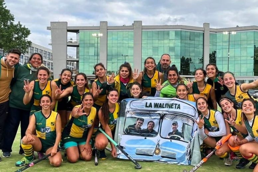 Las &quot;auriverdes&quot; buscaran alcanzar alguno de los puestos de ascenso en las ultimas dos fechas. (PH: Redes Las Cañas)
