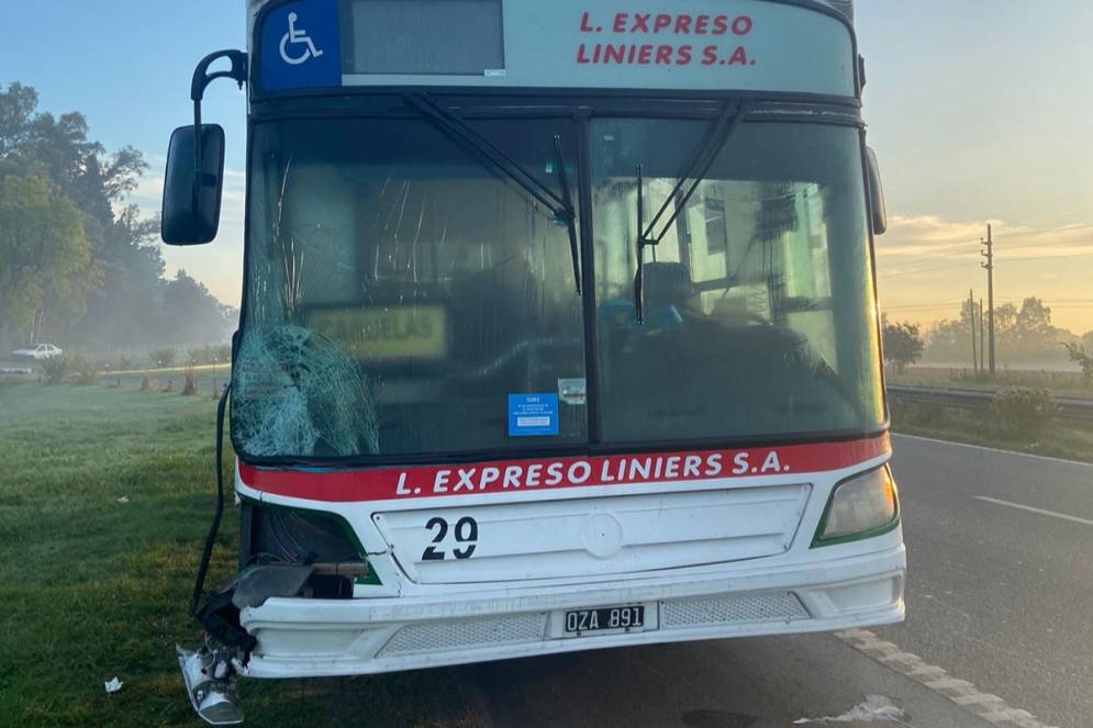 El siniestro vial sucedió a las 6:30 de este martes. 