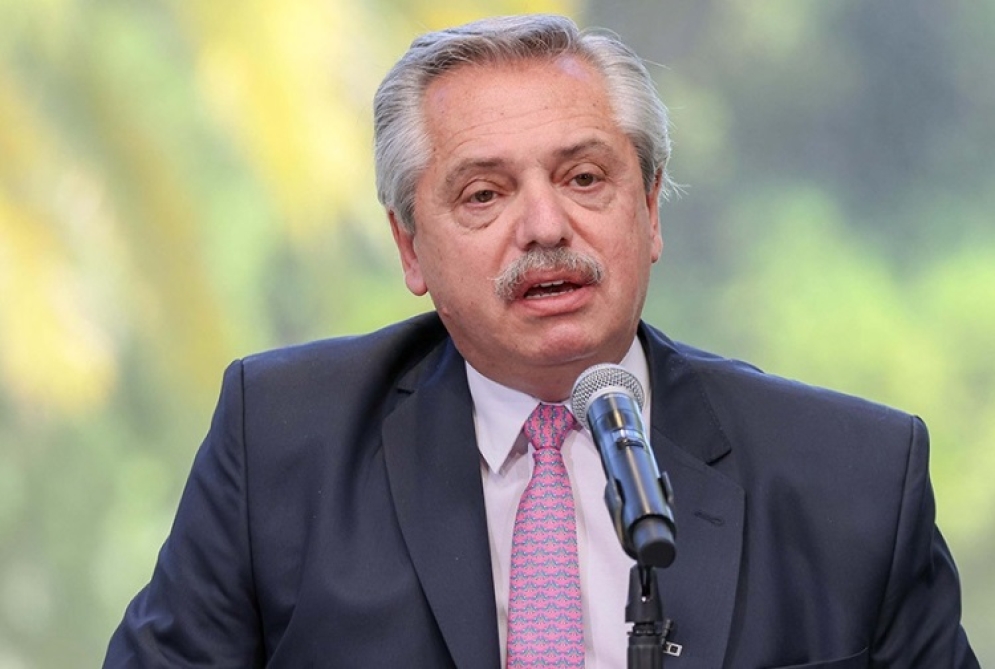 Alberto Fernández. 