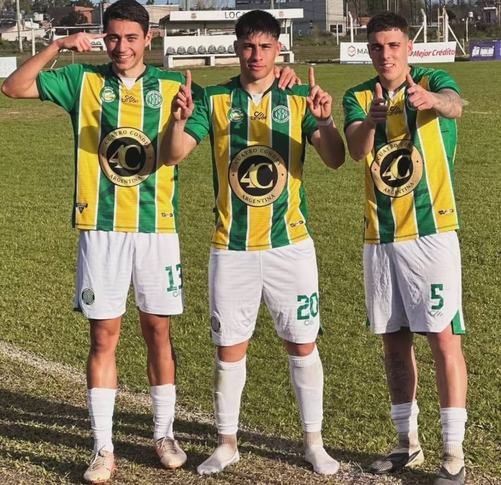 Los tres chiflados del gol.
