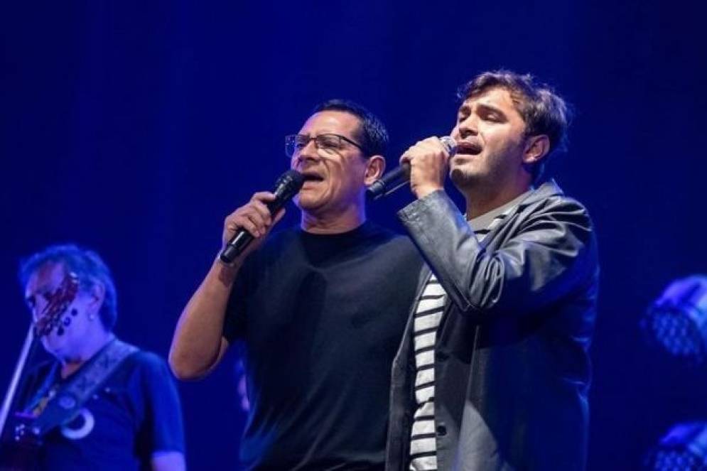 Los Nocheros en la noche del sábado.