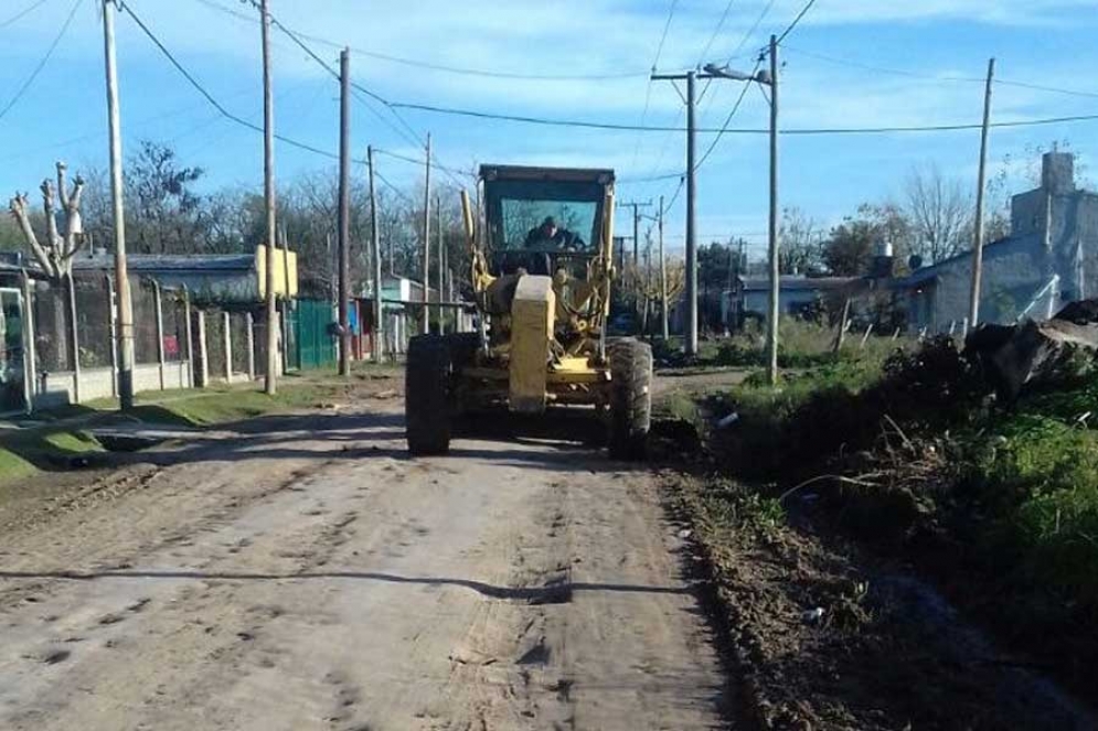 El clima favorable permite agudizar trabajos en espacios públicos