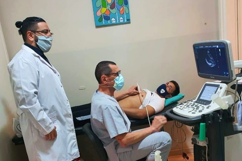Los futbolistas comenzaron a realizarse chequeo médicos. 