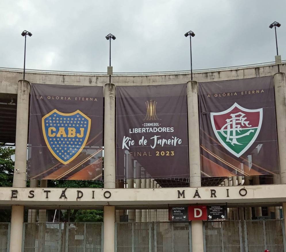 Así luce el histórico estadio a un día de la gran final.
