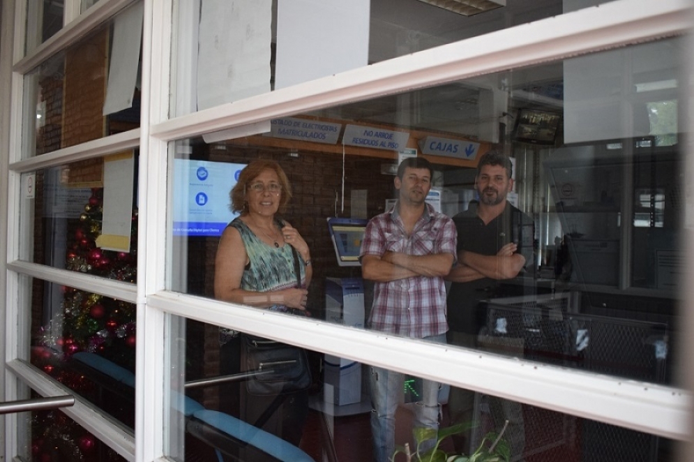 Solo las facturas de altos importes se seguían cobrando en la caja que se encuentra en la sede de la empresa. 