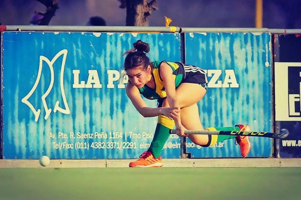 Antonella Garello, jugadora de Las Cañas. 