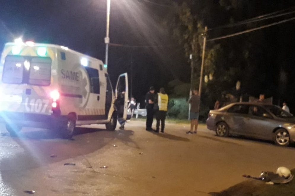 Conmoción por el desenlace. El transito estuvo demorado en la zona.