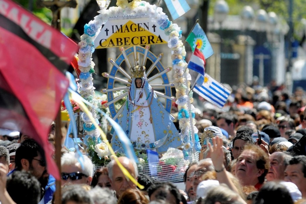 &quot;Seguramente nos vamos a encontrar el año que viene con toda la fiesta, con una peregrinación inmensa para rendirle nuestra devoción y nuestro amor a la Virgen&quot;, destacó el monseñor.