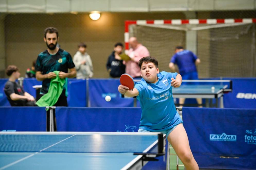 El cañuelense en acción.
