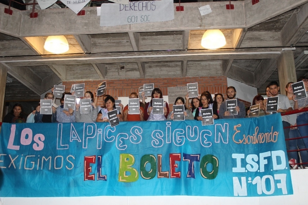 Ruidazo por el Boleto Estudiantil