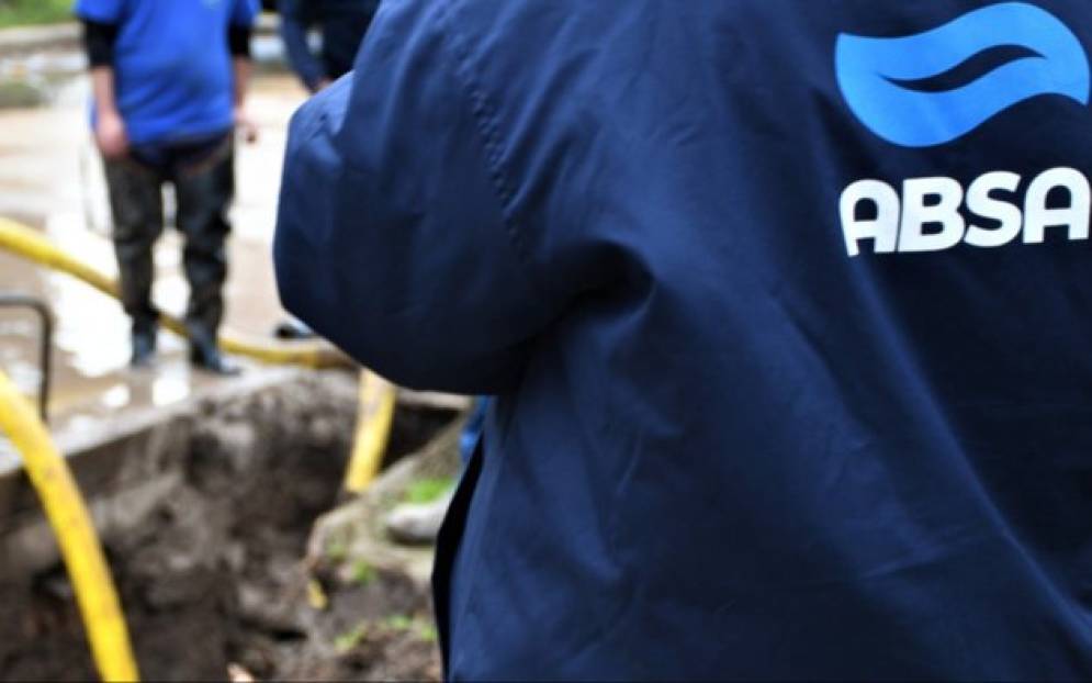 ABSA realizará tareas en San Martín y Rivadavia.