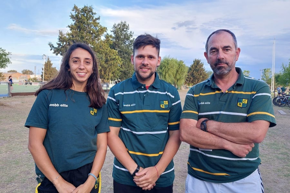 La capitana, el profe y el DT recibieron este jueves a NacPop. La temporada podría comenzar en febrero.