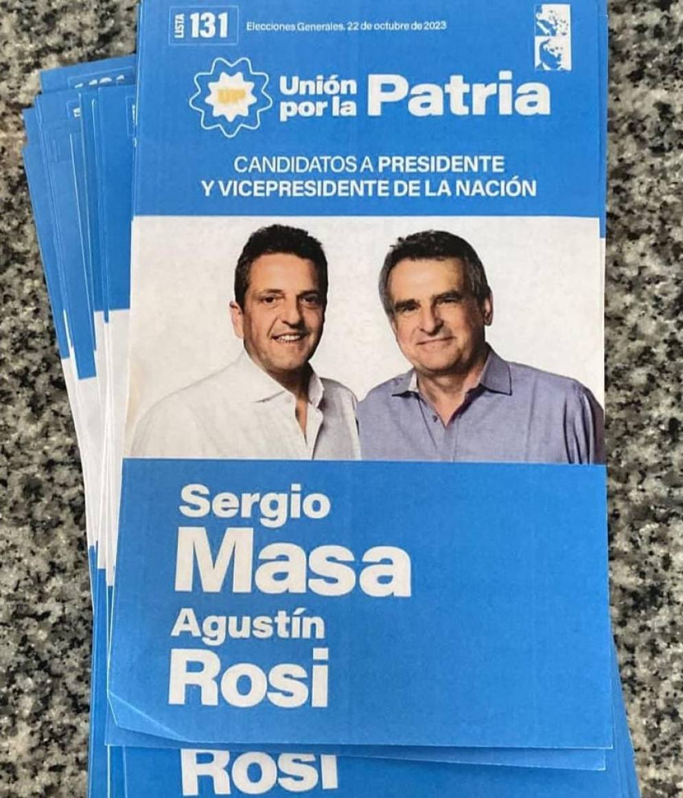 UxP denunció la aparición de boletas &quot;truchas&quot;.