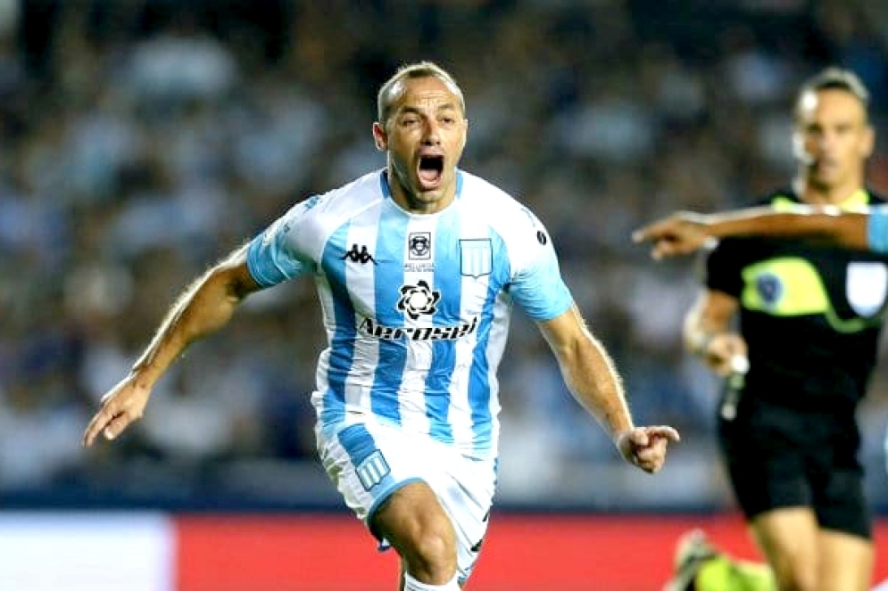 Díaz y el grito de gol que quedará en la historia. 